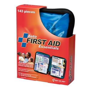 143-Piece Auto First Aid Kit, Softpack